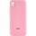 Чехол Silicone Cover Lakshmi Full Camera (AAA) with Logo для Xiaomi Redmi 9A Розовый / Light pink