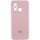 Чехол Silicone Cover Lakshmi Full Camera (AAA) with Logo для Xiaomi Redmi 12C Розовый / Pink Sand