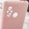 Чехол Silicone Cover Lakshmi Full Camera (AAA) with Logo для Xiaomi Redmi 12C Розовый / Pink Sand