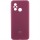 Чехол Silicone Cover Lakshmi Full Camera (AAA) with Logo для Xiaomi Redmi 12C Бордовый / Plum