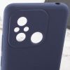 Чехол Silicone Cover Lakshmi Full Camera (AAA) with Logo для Xiaomi Redmi 12C Темно-синий / Midnight blue