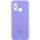 Чехол Silicone Cover Lakshmi Full Camera (AAA) with Logo для Xiaomi Redmi 12C Сиреневый / Dasheen