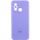 Чехол Silicone Cover Lakshmi Full Camera (AAA) with Logo для Xiaomi Redmi 12C Сиреневый / Dasheen