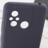Чехол Silicone Cover Lakshmi Full Camera (AAA) with Logo для Xiaomi Redmi 12C Серый / Dark Gray