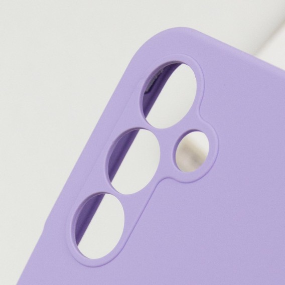 Чохол Silicone Cover Lakshmi Full Camera (AA) для Samsung Galaxy A04s / A13 5G Бузковий / Dasheen