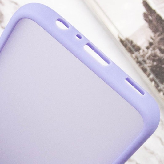 Чохол TPU+PC Lyon Frosted для Samsung Galaxy A51 Purple - зображення 5 