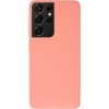 Чохол Silicone Cover Lakshmi (AA) для Samsung Galaxy S21 Ultra Рожевий / Pink