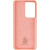 Чохол Silicone Cover Lakshmi (AA) для Samsung Galaxy S21 Ultra Рожевий / Pink