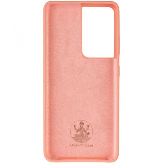Чохол Silicone Cover Lakshmi (AA) для Samsung Galaxy S21 Ultra Рожевий / Pink - зображення 2 