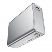Портативний ЗП Power Bank BOROFONE BJ72 Energy 22.5W+PD20W with display 10000 mAh Metal gray