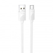 Дата кабель Hoco X114 Energy USB to Type-C 3A (1m) White