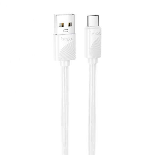Дата кабель Hoco X114 Energy USB to Type-C 3A (1m) White