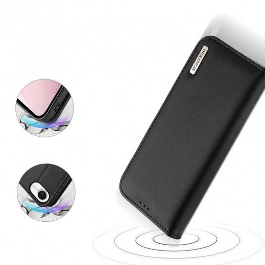 Чохол-книжка Dux Ducis Hivo для Apple iPhone 16e (6.1") Black - зображення 6 