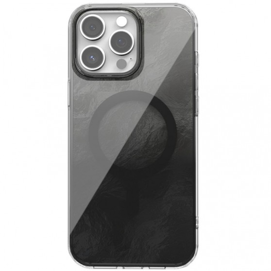 Чехол TPU Shiny Mountain (MagFit) для Apple iPhone 13 Pro Max (6.7") Black