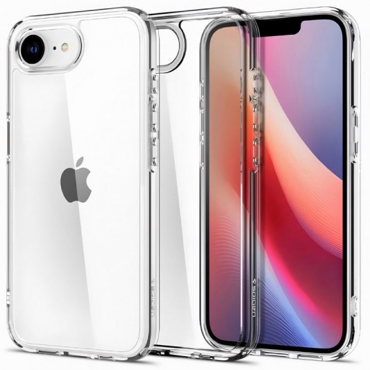 Чехол SGP Ultra Hybrid для Apple iPhone 16e (6.1") Прозрачный