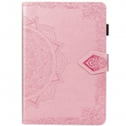 Кожаный чехол Art Case с визитницей для Samsung Galaxy Tab S7+ Розовый