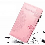 Кожаный чехол Art Case с визитницей для Samsung Galaxy Tab S7+ Розовый