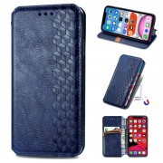 Кожаный чехол-книжка GETMAN Cubic (PU) для Samsung Galaxy A32 4G Синий