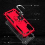 Ударостійкий чохол Serge Ring for Magnet для Samsung Galaxy A13 4G Червоний