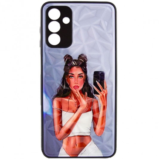 TPU+PC чехол Prisma Ladies для Samsung Galaxy M23 5G / M13 Black in White - изображение 1