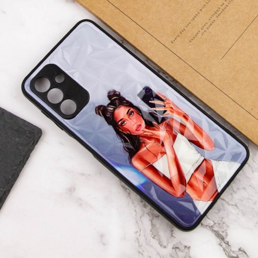 TPU+PC чехол Prisma Ladies для Samsung Galaxy M23 5G / M13 Black in White - изображение 2