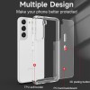 Чохол TPU+PC Clear 2.0 mm metal buttons для Samsung Galaxy S22+ Прозорий