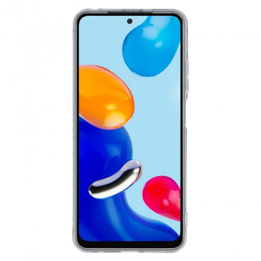 Чехол TPU Starfall Clear для Xiaomi Redmi 10 Прозрачный - изображение 2