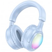 Накладные беспроводные наушники Hoco W48 Focus Blue Накладные беспроводные наушники Hoco W48 Focus Blue