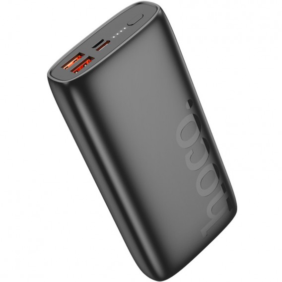 Портативний ЗП Power Bank Hoco J122A Respect 22.5W+PD20W 20000 mAh Black - зображення 1 
