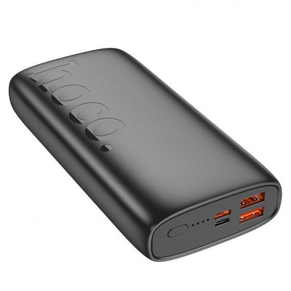 Портативний ЗП Power Bank Hoco J122A Respect 22.5W+PD20W 20000 mAh Black - зображення 2 