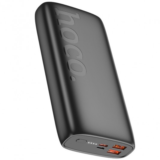 Портативний ЗП Power Bank Hoco J122A Respect 22.5W+PD20W 20000 mAh Black - зображення 5 