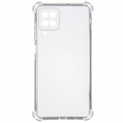 TPU чохол GETMAN Ease logo посилені кути Full Camera для Samsung Galaxy M53 5G Безбарвний (прозорий)