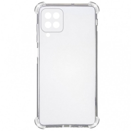 TPU чохол GETMAN Ease logo посилені кути Full Camera для Samsung Galaxy M53 5G Безбарвний (прозорий)