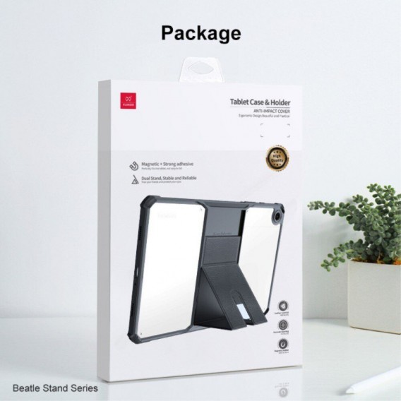 TPU+PC чохол Xundd Stand c посиленими кутами для Samsung Galaxy Tab A9 (8.7'') Чорний