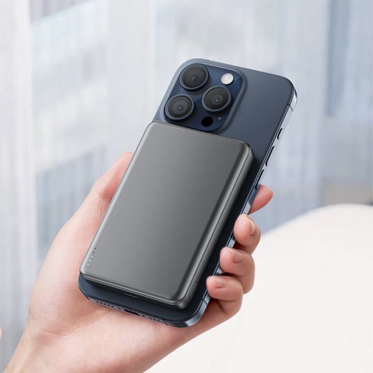Портативний ЗП Power Bank Acefast M12 PD20W з БЗП 10000 mAh Black - зображення 4 