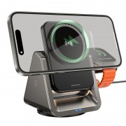 БЗП BOROFONE BQ30 Wide 3in1 15W Metal gray
