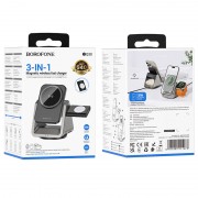 БЗП BOROFONE BQ30 Wide 3in1 15W Metal gray