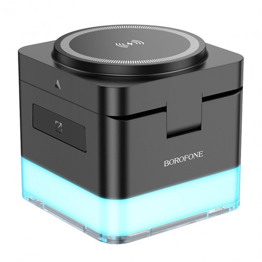 БЗП BOROFONE BQ34 Square 3in1 15W Black - зображення 2 
