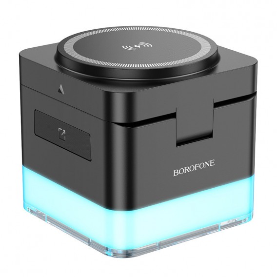 БЗП BOROFONE BQ34 Square 3in1 15W Black