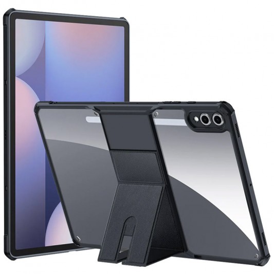 TPU+PC чехол Xundd Stand c усиленными углами для Samsung Galaxy Tab S10+ / S9+ (12.4") Черный - изображение 1
