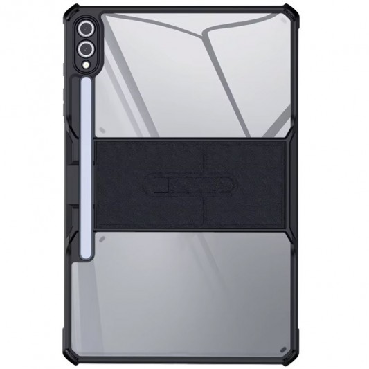 TPU+PC чехол Xundd Stand c усиленными углами для Samsung Galaxy Tab S10+ / S9+ (12.4") Черный - изображение 2