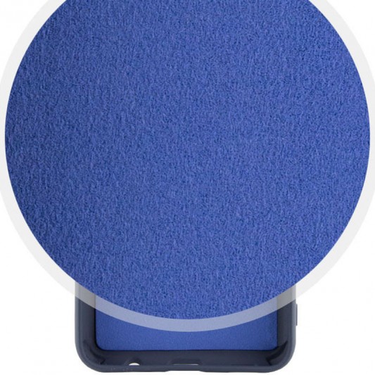 Чехол Silicone Cover Lakshmi (AA) для Samsung Galaxy S21 Синий / Navy Blue - изображение 1
