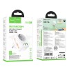 Блок живлення Hoco AC26 Changer Outlet Extender 20W (2USB-A/1C/1Socket) White