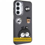 Чехол TPU Leather Toys для Xiaomi Redmi 12C / Poco C55 Monster / Black