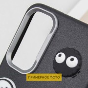 Чехол TPU Leather Toys для Xiaomi Redmi 12C / Poco C55 Monster / Black