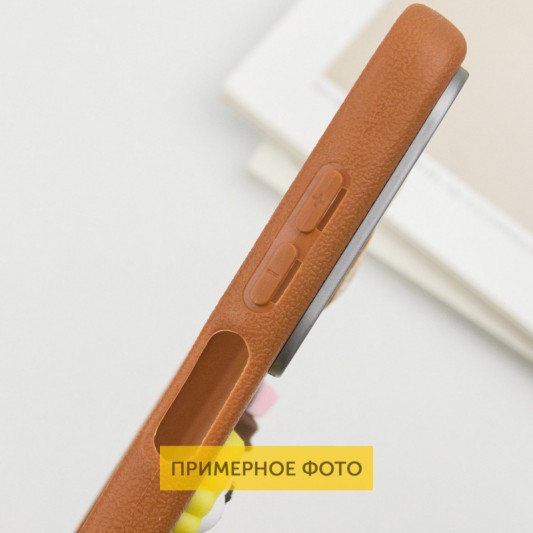 Чехол TPU Leather Toys для Xiaomi Redmi 12C / Poco C55 Labubu / Brown - изображение 4