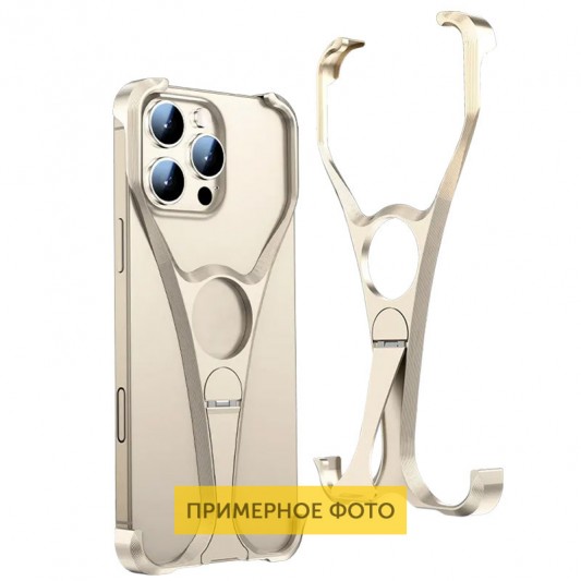 Чехол Bumper Y для Apple iPhone 15 / 16 (6.1") Desert titanium - изображение 1