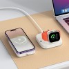 БЗП Hoco CQ16 Astute 4in1 + Power Bank PD20W 10000 mAh Milky White