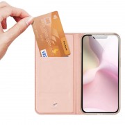 Чехол-книжка Dux Ducis с карманом для визиток для Apple iPhone 16e (6.1