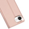 Чохол-книжка Dux Ducis з кишенею для візиток для Apple iPhone 16e (6.1") Rose Gold